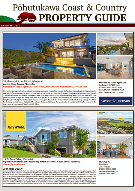 Coast & Country Property Guide - December 2021